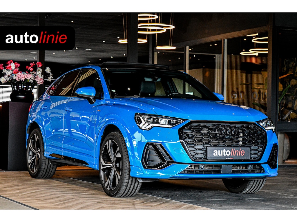 Audi Q3 Sportback 45 TFSI e 3x S-Line, Pano, Sonos, Matrix, Memory, Keyless, 360, ACC, Ambiente, Carplay!