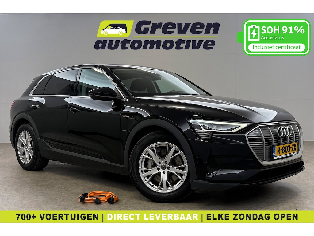 Audi E-tron 55 Quattro edition 95 kWh | Snelladen | SOH 91% | Virtual | Carplay | Cruise | Trekhaak | Parkeersens.