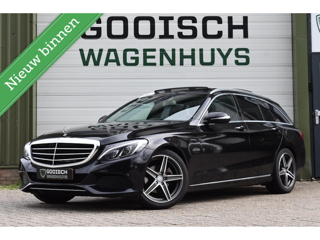 Mercedes-Benz C-klasse Estate 180 Prestige | Pano | LED | Trekhaak | Stoelverwarming |