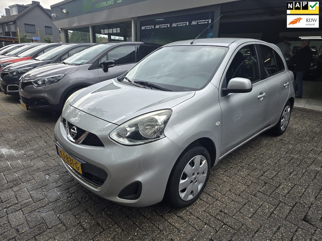 Nissan Micra 1.2 Acenta | 1E EIGENAAR | 3/6 OF 12MND GARANTIE | AIRCO | NIEUWE APK | LAGE KM |