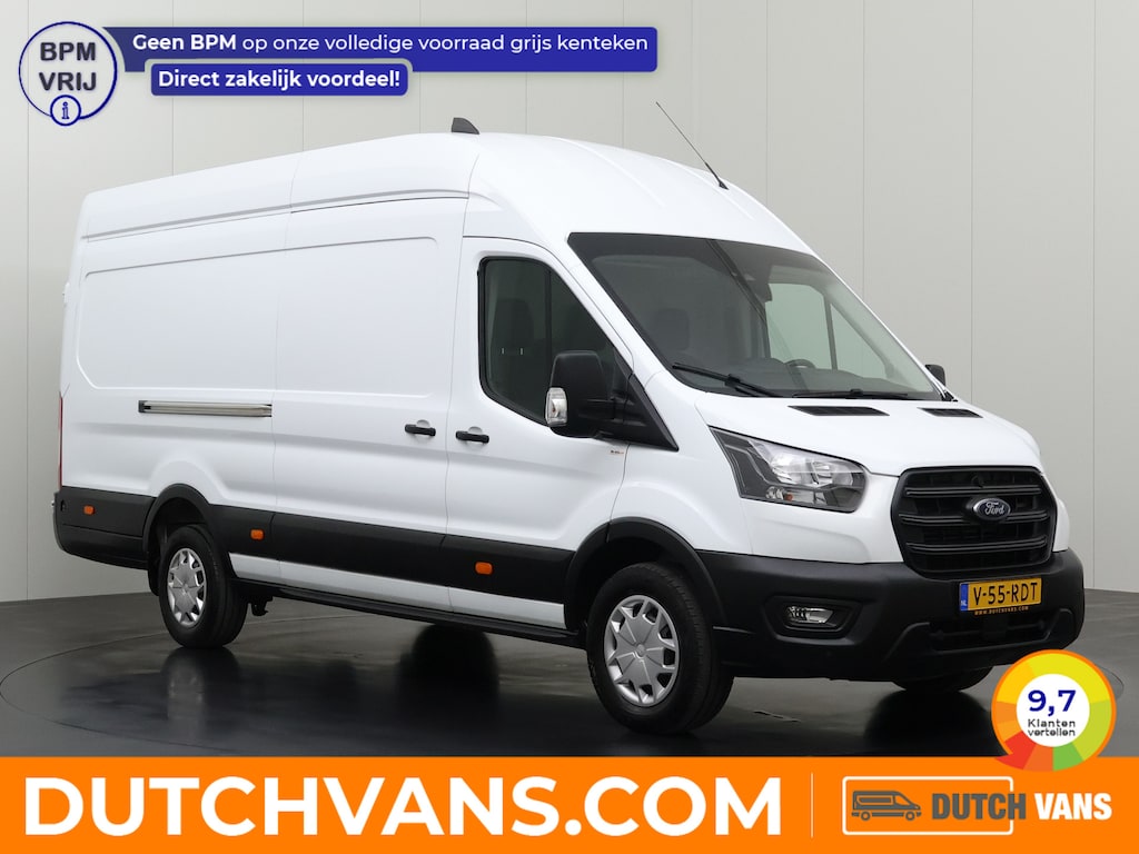 Ford Transit 2.0TDCi 165PK Automaat L4H3 Jumbo | Airco | Cruise | 3-Zits | Betimmering