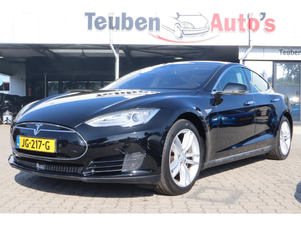 Tesla Model S 70 Base | SOH 84,7 % | Elektrische panorama dak | Lederen | CCS Adapter | Cruise control