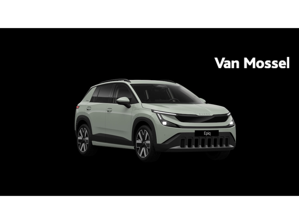 Skoda Epiq Business Launch Edition 56 kWh | 211 PK | Automaat | Matrix Verlichting | Navigatie | Stoelverwarming | Parkeersensoren | Achteruitrijcamera | Lichtmetalen Velgen | Getint Glas | Keyless Entry | 1000 euro inruilpremie |