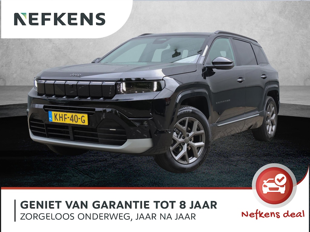 Jeep Compass 1.2 e-Hybrid First Edition | Voorstoelen ventilatie en verwarming | Navigatie | Apple Carplay/Android Auto | Pano dak | 360 graden camera