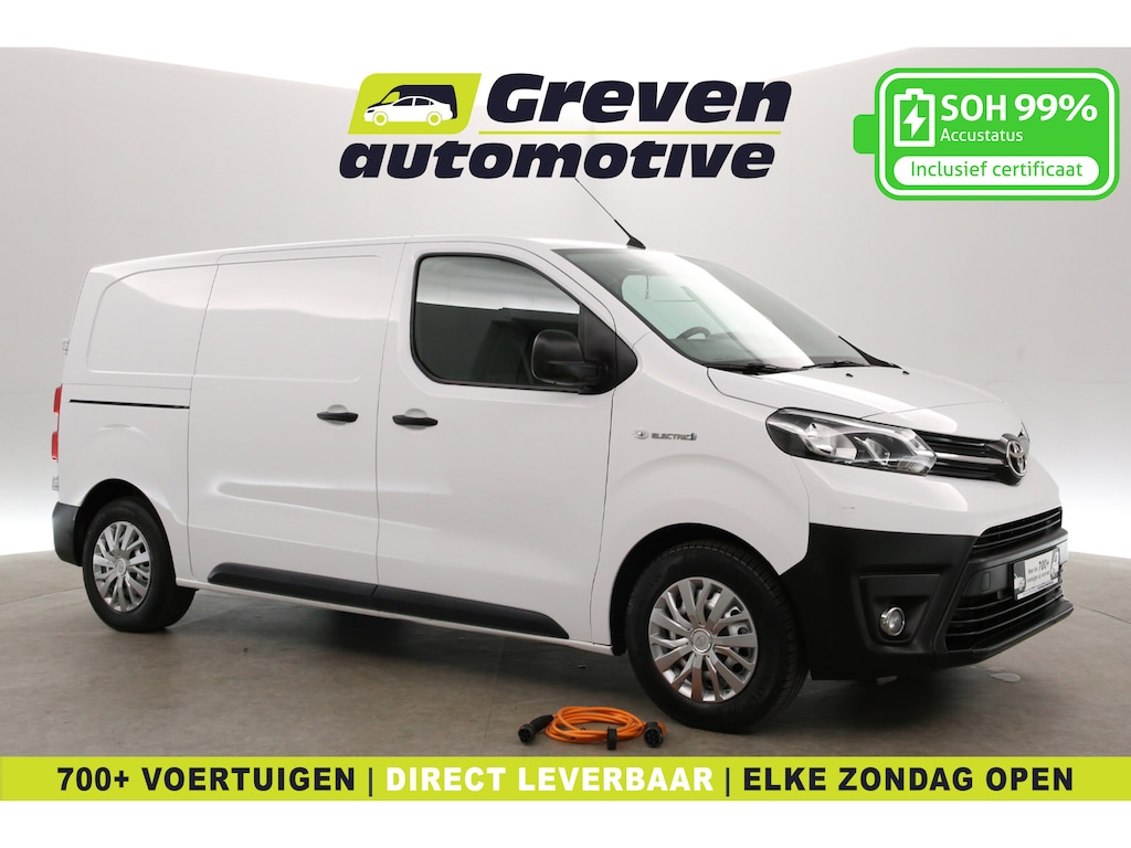 Toyota PROACE Electric Worker 75 kWh L2H1 | Snelladen | SOH 99% | Airco | Cruise | 3 Zits | Carplay | Parkeersens.
