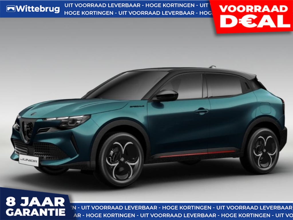 Alfa Romeo Junior 1.2 Turbo Hybrid 145 Ibrida Speciale DIRECT RIJDEN - RIJKLAAR - PANORAMADAK - 8 JAAR GARANTIE