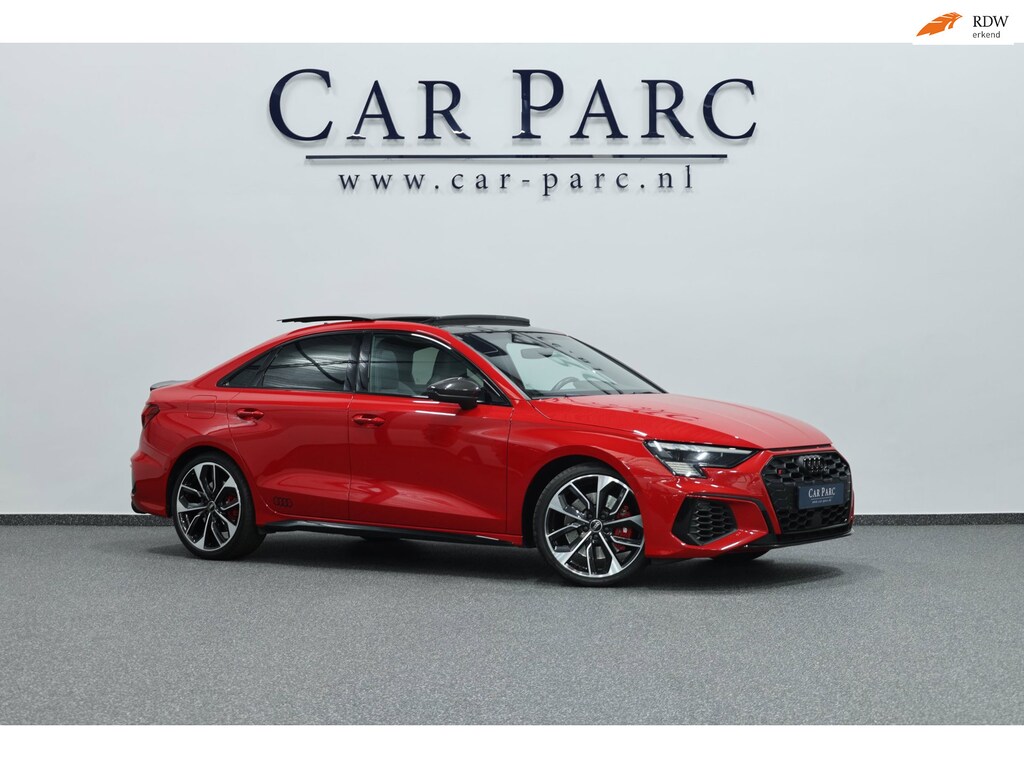 Audi S3 Sportback 2.0 TFSI quattro 310+PK LED/VIRTUAL/B&O/PANO/SFEER/LEER+ALCANTARA+S.VERWARMING/19" LMV/ACC/LINE/12 MND GARANTIE!