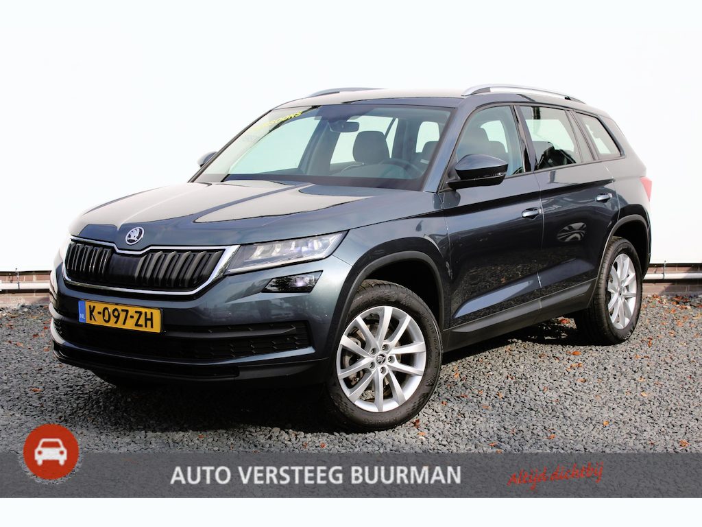 Skoda Kodiaq 1.5 TSI DSG Business Edition 7-Zits Automaat, Org NL, Leder/Stof Bekleding, Cruise en Climate Control, Navigatie