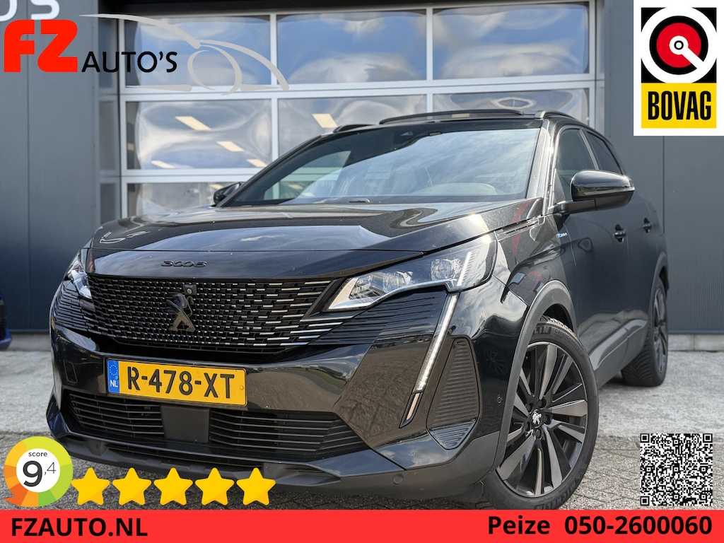 Peugeot 3008 1.6 HYbrid4 300 Blue Lease GT Automaat - Navigatie - Schuif/Kantel Dak - Achteruitrijcamera