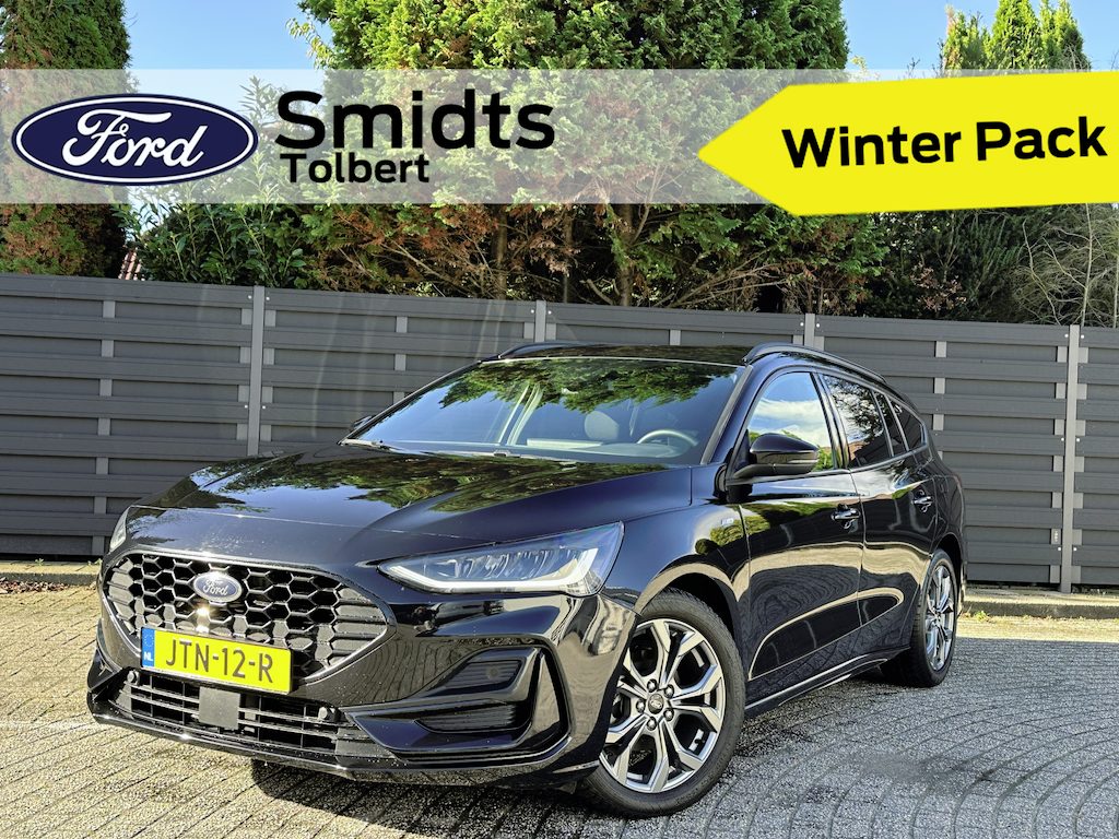 Ford Focus Wagon 125PK EcoBoost Hybrid ST Line | NW Model | Winter Pack | LED | Cruise | Park. Sens. V+A | Apple/Android CarPlay