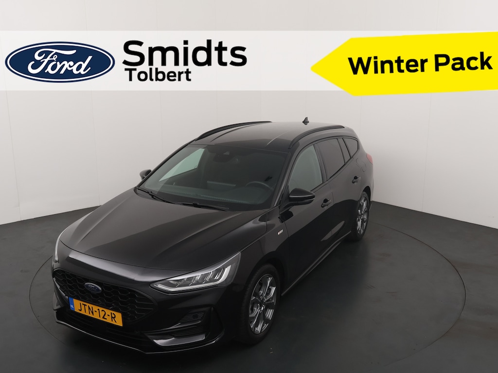 Ford Focus Wagon 125PK EcoBoost Hybrid ST Line | NW Model | Winter Pack | LED | Cruise | Park. Sens. V+A | Apple/Android CarPlay
