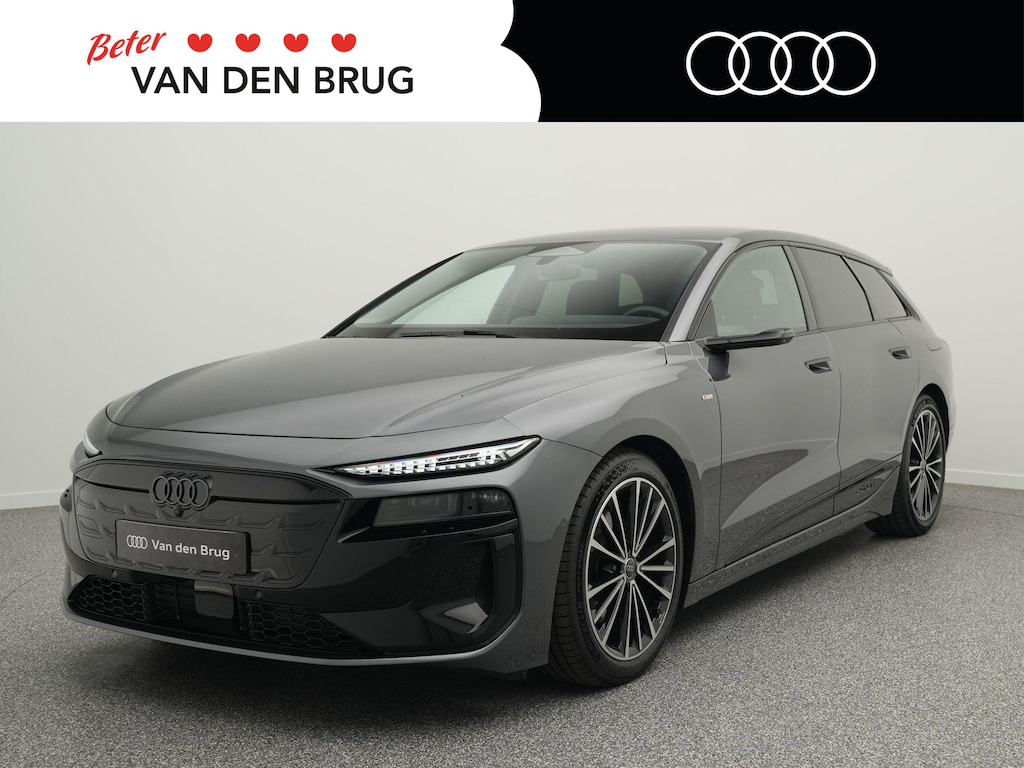 Audi A6 Avant e-tron S-Line 83 kWh 286 PK | SOH 98% | Trekhaak | MMI Bijrijdersscherm | 360 Camera| Leder | Side Assist | Luchtvering | Elek. verstelbaar Stuur & Stoelen | Elek. kofferklep |