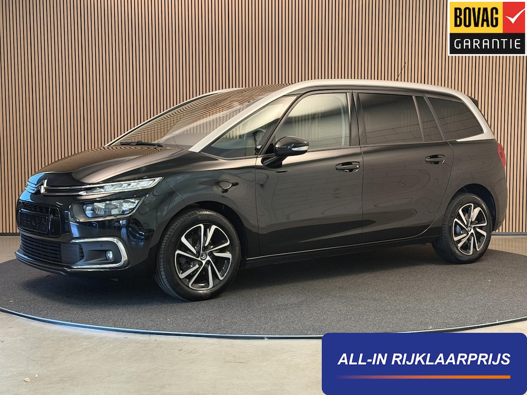 Citroën C4 Grand SpaceTourer 1.5 BlueHDI 130PK Aut. Shine | 7 Zits | Navi | Camera | Stoelver. | Ecc Airco | Incl. garantie
