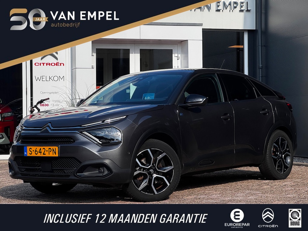 Citroën E-C4 Shine Pack Business 50 kWh NL-Auto | 97% SOH | Leder + Stoelverwarming | Camera |