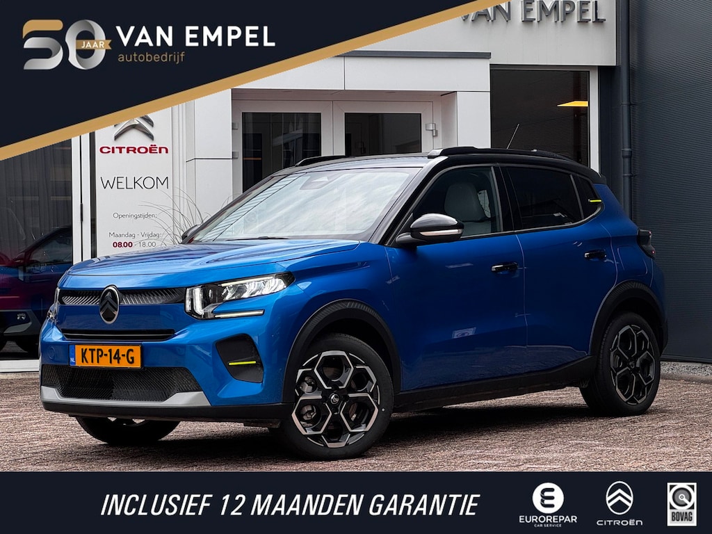 Citroën E-C3 Max 113pk 44 kWh | 3-Fase | Camera | Navigatie | Climate control | Draadloze Carplay / Android Auto |