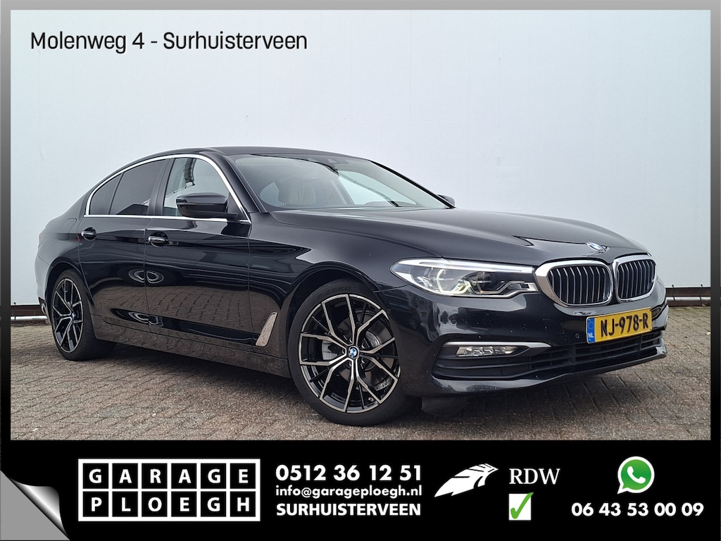 BMW 5-Serie 520d High Executive Leder Comfort Memory Luxury