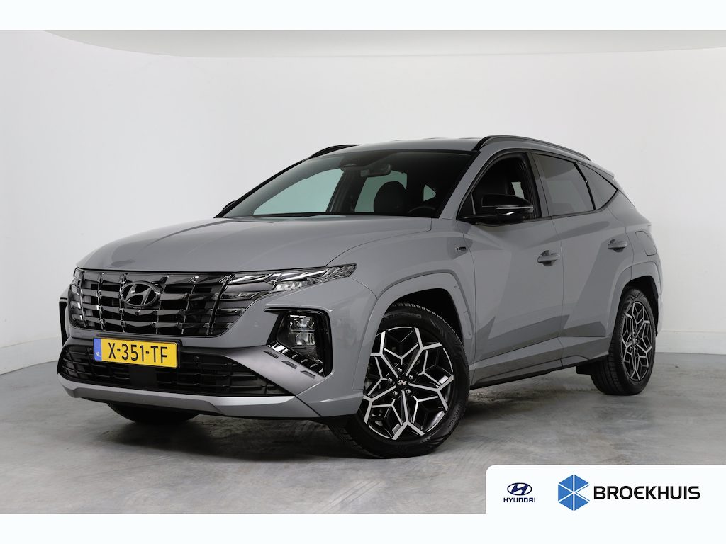 Hyundai Tucson 1.6 T-GDI PHEV N Line 4WD | Adaptive Cruise | SOH 100% | Stoelventilatie | Stoelverwarming | 360 Camera | Lederen bekleding | Elektrische Stoelen | Keyless | Elektr Achterklep