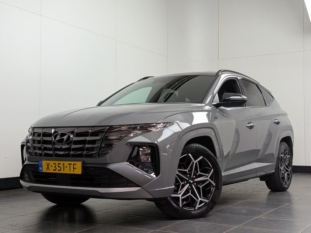 Hyundai Tucson 1.6 T-GDI PHEV N Line 4WD | Adaptive Cruise | Stoelventilatie | Stoelverwarming | 360 Camera | Lederen bekleding | Elektrische Stoelen | Keyless | Elektr Achterklep