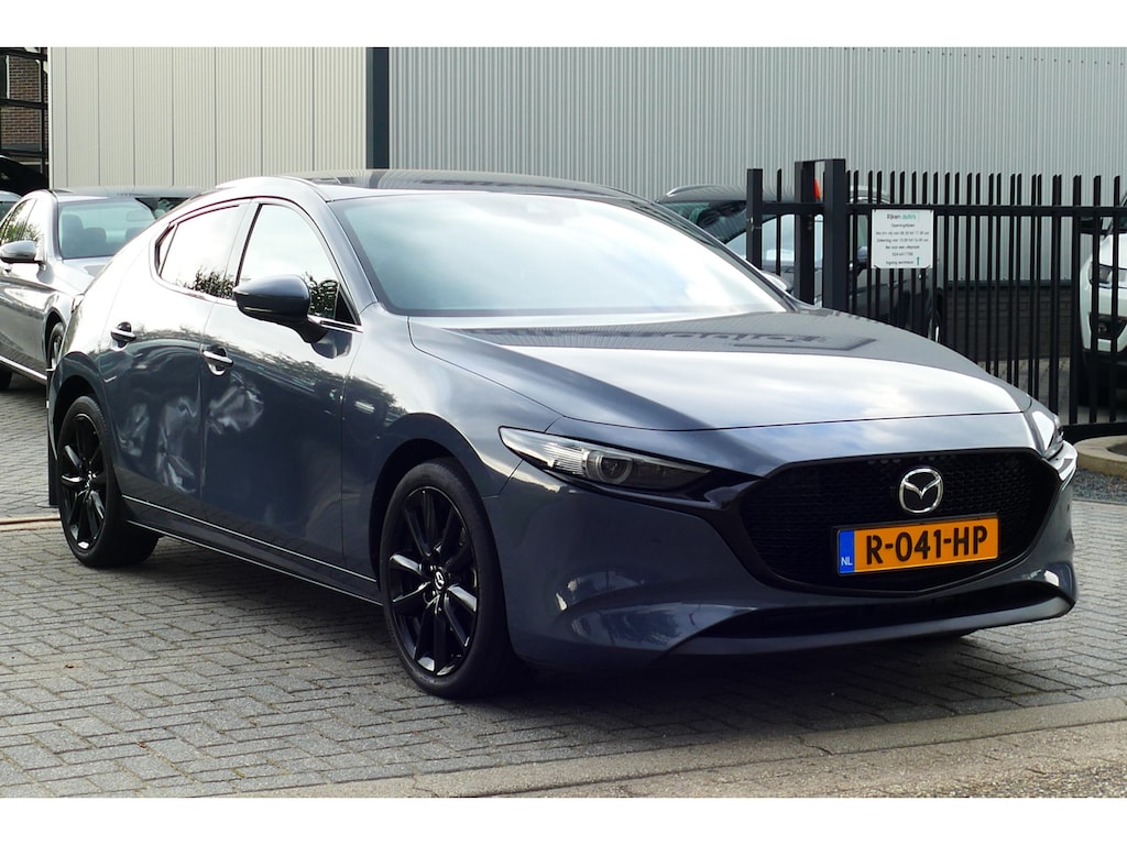 Mazda 3 2.0 e-SkyActiv-X M Hybrid 186 Luxury. 360 Camera, Stoel&StuurVerw, Full Led, 18"LMV, Haak 1300kg