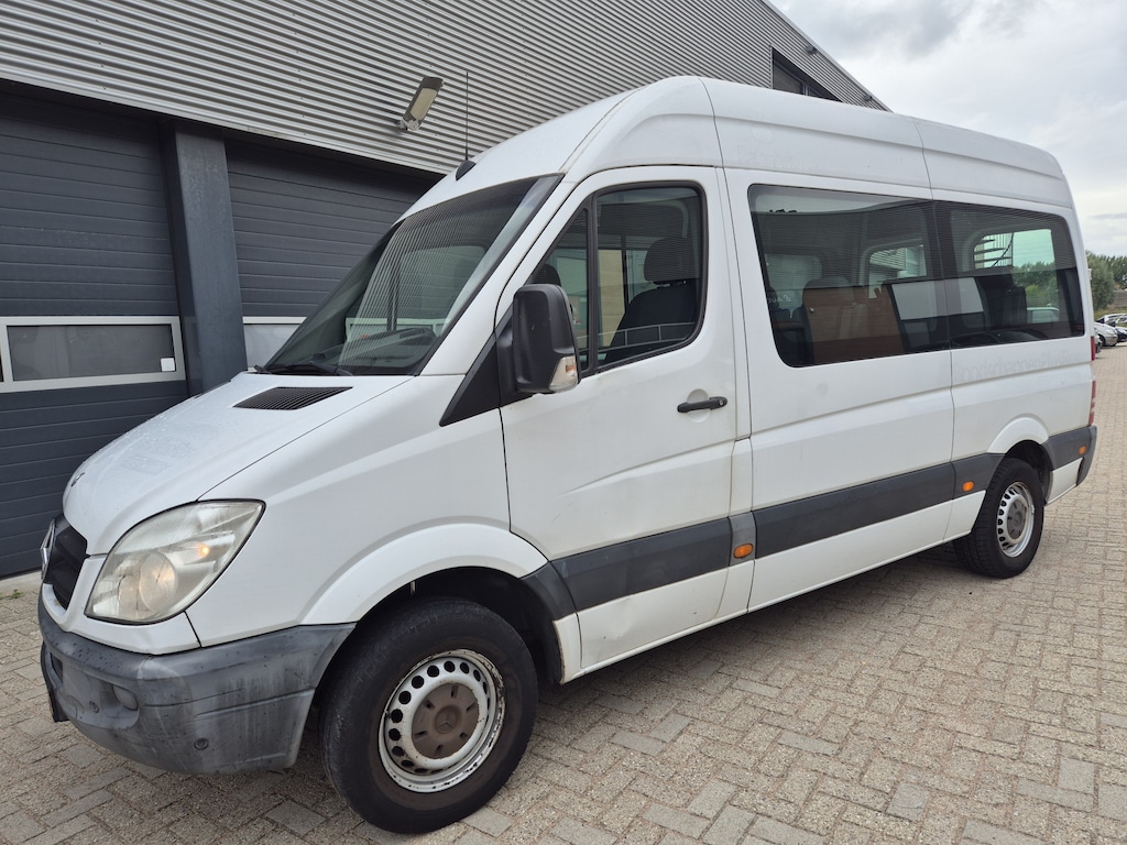 Mercedes-Benz Sprinter 311 CDI automaat MARGE airco rolstoelbus 9-pers millieuzone vrij lang hoog366 HD