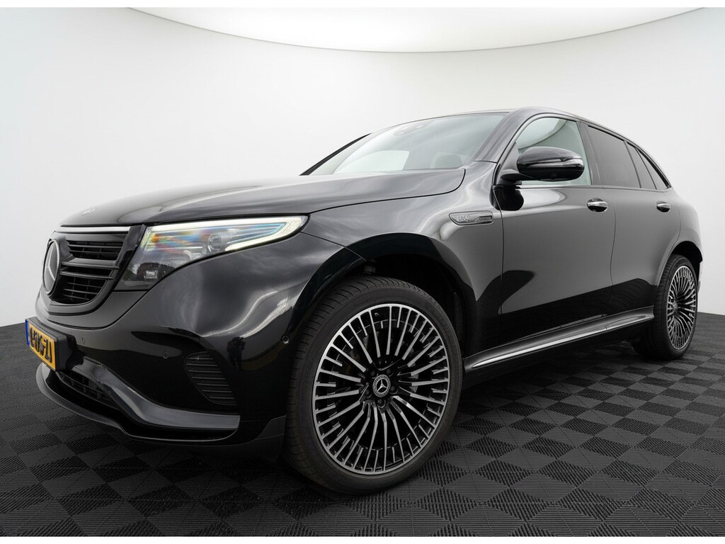 Mercedes-Benz EQC 400 4MATIC AMG Line Premium+, Burmeister | Schuifdak | Trekhaak | SOH 95%