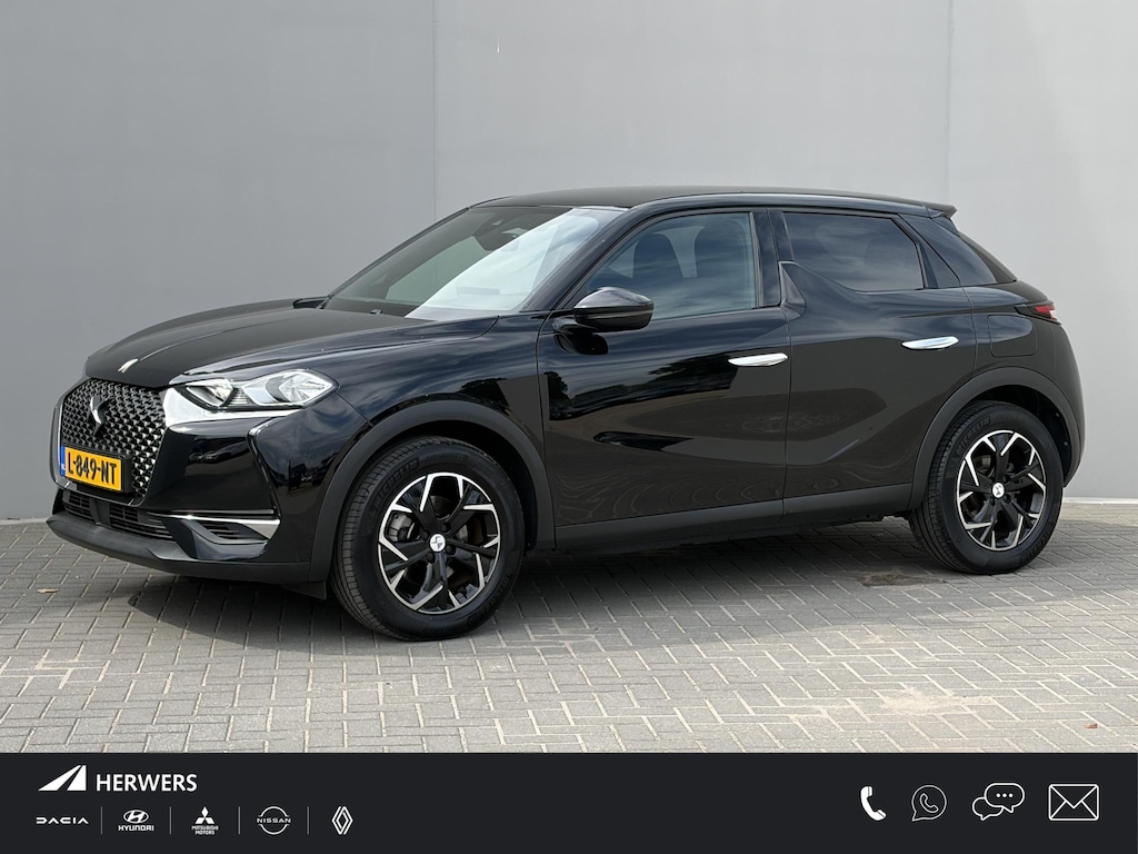 DS 3 Crossback E-Tense So Chic 50 kWh / SOH 88% / Navigatie / Stoelverwarming / Cruise Control / Climate Control / Apple Carplay&Android Auto / Parkeersensoren voor + achter