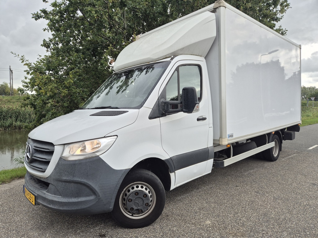 Mercedes-Benz Sprinter 514 CDI meubelbak laadklep deur automaat navi camera topstaat L3 EURO VI-D geslotenlaadbak