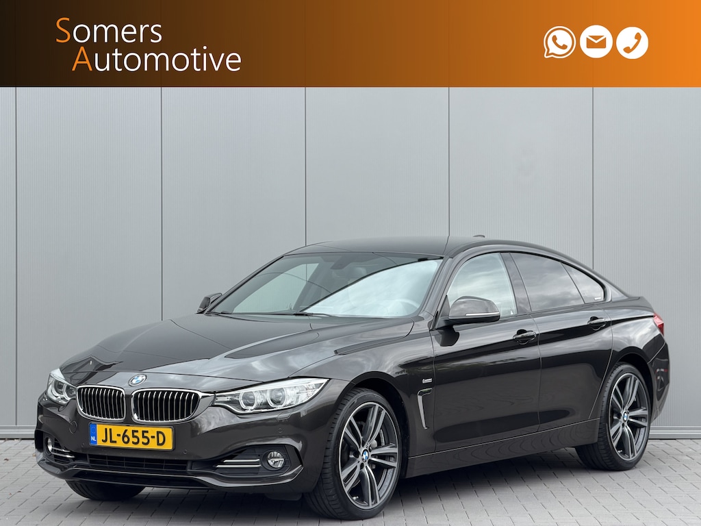 BMW 4-Serie Gran Coupe 440i xDrive High Executive Luxury | Harman Kardon | 19" M | Head Up | Keyless | Afn. Trekhaak