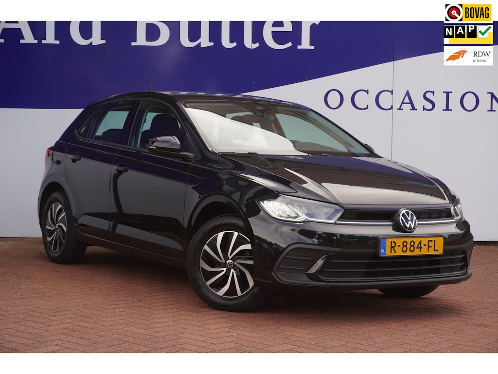 Volkswagen Polo 1.0 TSI Life Business+Led+Vitrual+Ecc+Stoel-verw+Parkeer-Hulp+adaptief-Cruise+Navigatie
