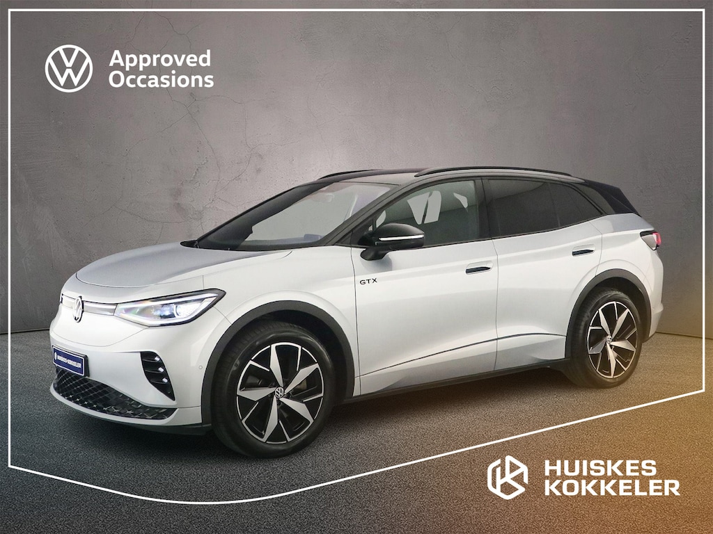 Volkswagen ID.4 GTX 4Motion 77 kWh 300pk Automaat, Trekhaak, Verwarmde voorruit, Achteruitrijcamera, Stoelverwarming, Stuurverwarming, Matrix LED koplampen, Parkeersensoren, App-connect