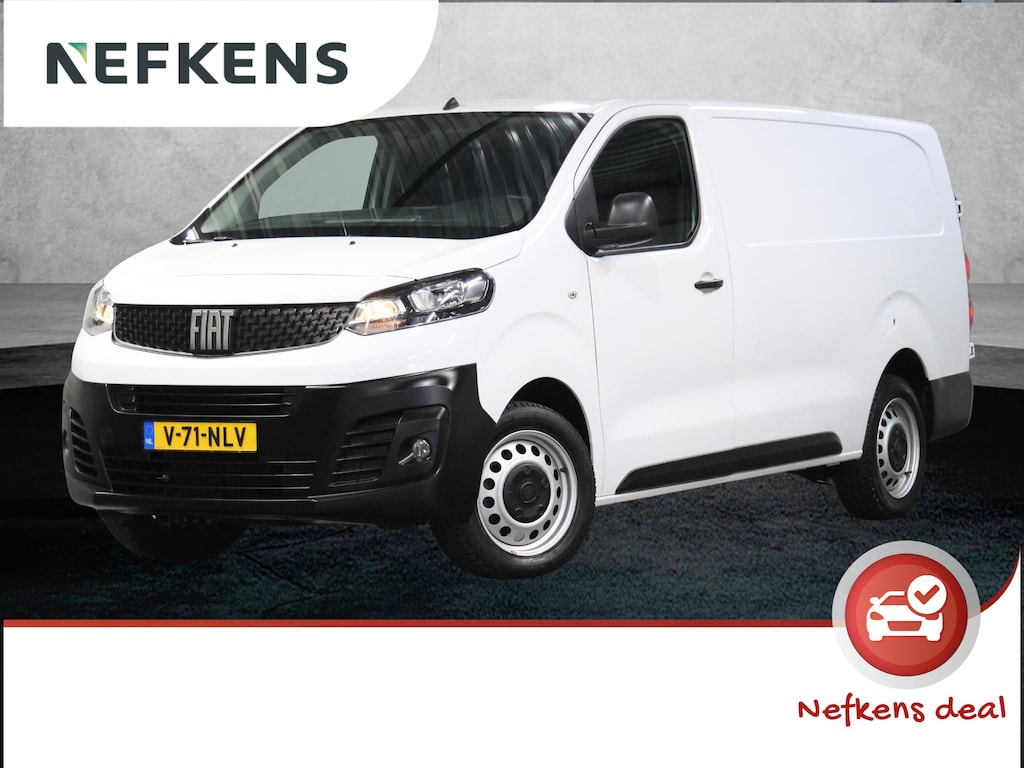 Fiat Scudo 180PK Automaat L3H1 | AppleCarPlay/AndroidAuto | Armsteun | Camera | 3 Zits | Houtenlaadvloer | Navigatie | Cruise Control | Parkeersensoren |