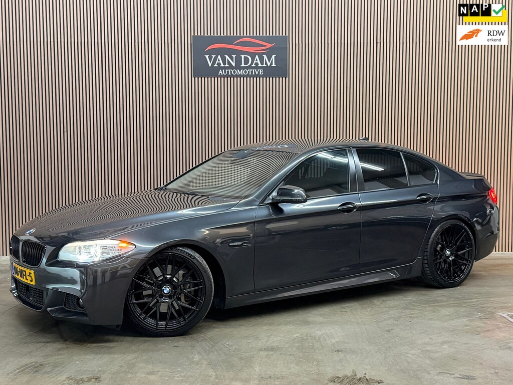 BMW 5-Serie 528i High Executive 2010 NAP LED LEDER NAVI MEMORY