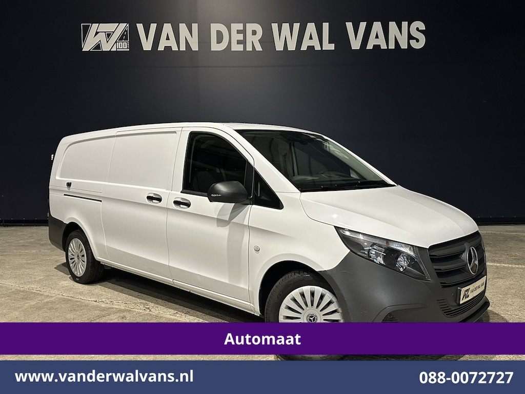 Mercedes-Benz Vito 116 CDI 164pk 9G-Tronic Automaat L3H1 Euro6 Airco | Camera | Navigatie | Adaptieve Cruisecontrol Stoelverwarming, Bijrijdersbank