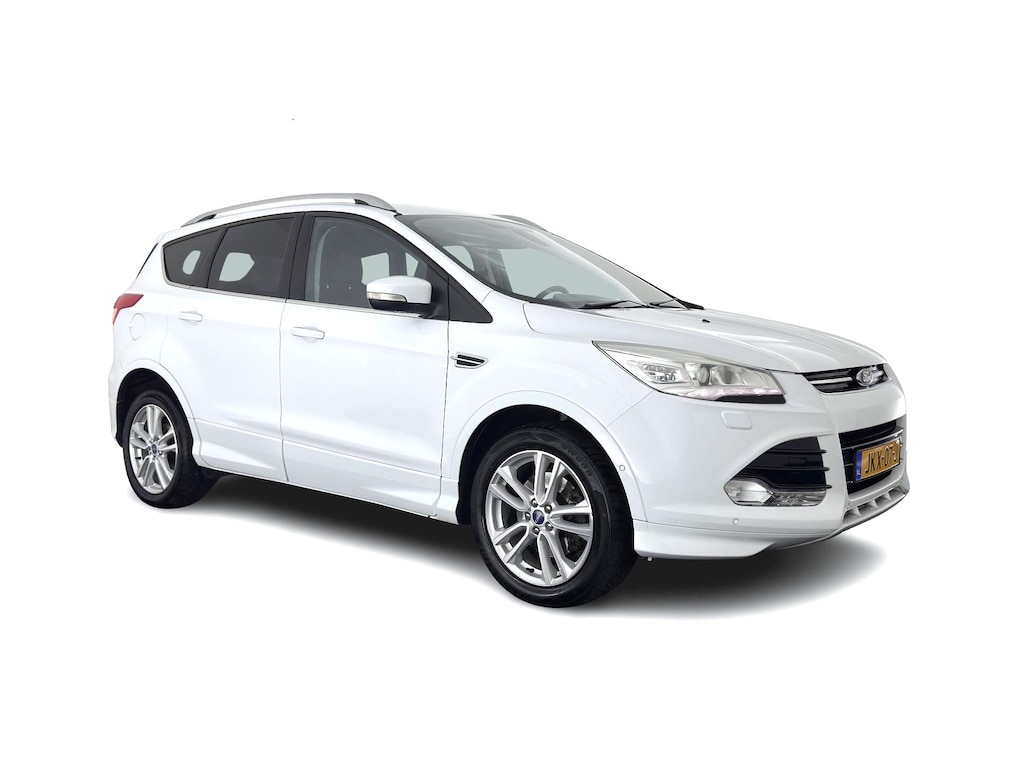 Ford Kuga 1.6 Titanium Individual Bodystyling Pack AWD Aut. *LEATHER-FABRIC | XENON | SONY-AUDIO | HEATED-COMFORTSEATS | NAVI-FULLMAP | KEYLESS | CAMERA | PRIVACY-GLASS | ECC | PDC | CRUISE | TOWBAR | 18''ALU*