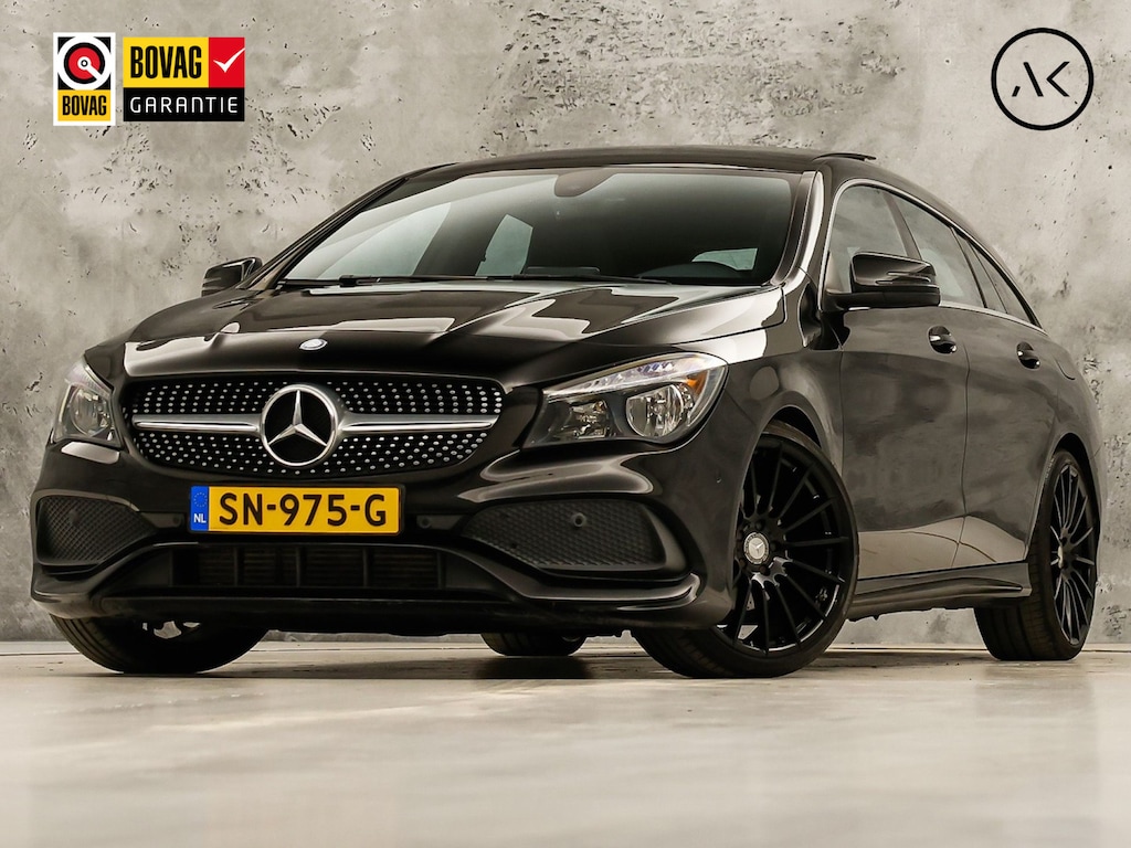 Mercedes-Benz CLA 200 AMG Sport 156Pk Automaat (PANORAMADAK, GROOT NAVI, LEDER, STOELVERWARMING, SPORTSTOELEN, PARKEERSENSOREN, CRUISE, NIEUWSTAAT)