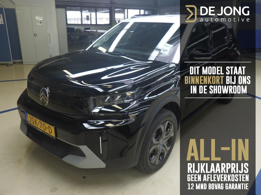 Citroën C3 Aircross 1.2 Hybrid 145pk Plus ALL-INRIJKLAARPRIJS/Camera/Apple Carplay/Airco/Lage kilometerstand