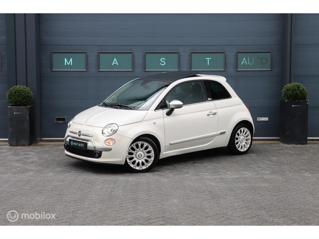 Fiat 500 0.9 TwinAir Lounge|GUCCI|AUTOMAAT||PANO|AIRCO|BI-XENON|LEDER