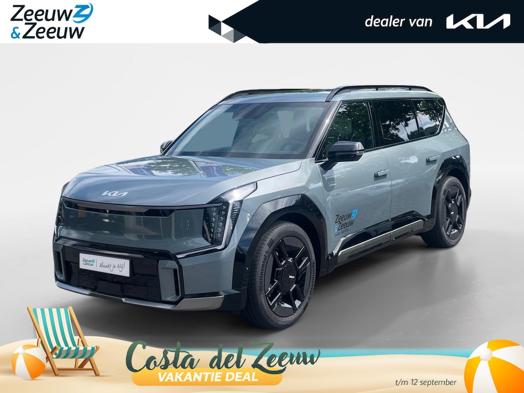 Kia EV9 GT-Line AWD 99.8 kWh | Climate Control | Cruise Control | 7-Zits | Stoelverwarming | Panoramadak | Memory Stoelen | Stoelventilatie |