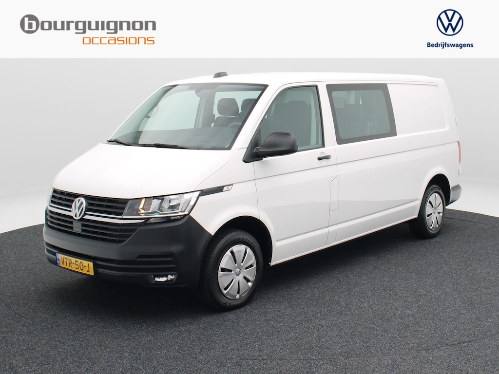 Volkswagen Transporter 2.0 TDi 110 Pk L2 Dubbele Cabine | Airco | Cruise Control | Apple Car Play | Parkeersensoren | 70.623 Km!!