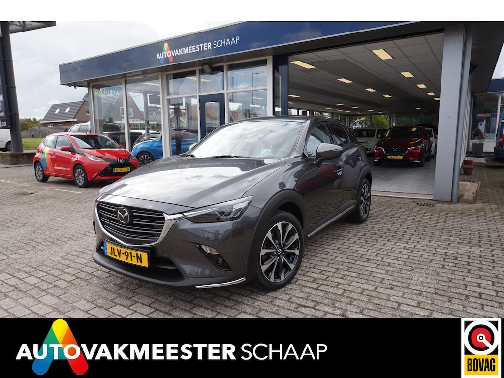 Mazda CX-3 2.0 SkyActiv-G 120 GT-M , Automaat , Incl 12 mnd bovag garantie