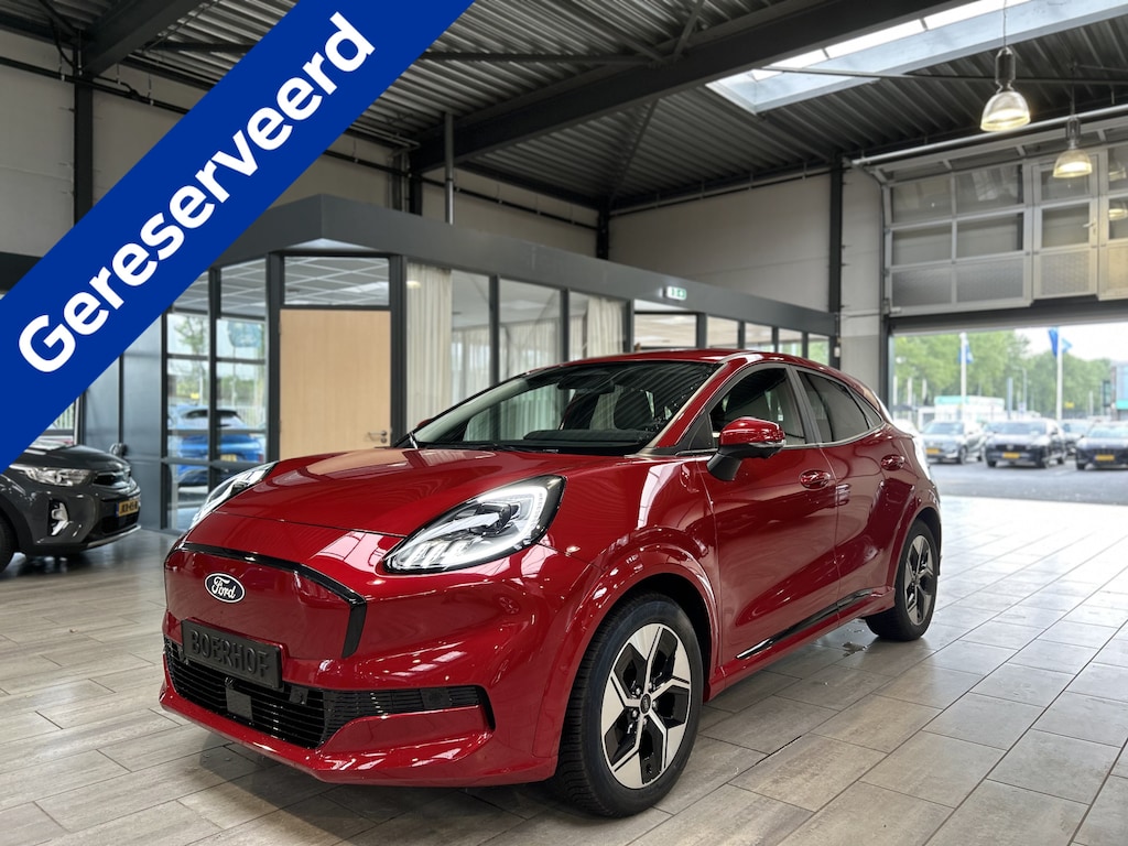 Ford Puma Gen-E Premium 44 kWh 168pk | Trekhaak | Winterpack | Matrix LED | 360 Camera | BLIS | Elek. A.Klep | B&O | Adapt. Cruise | All-Season |