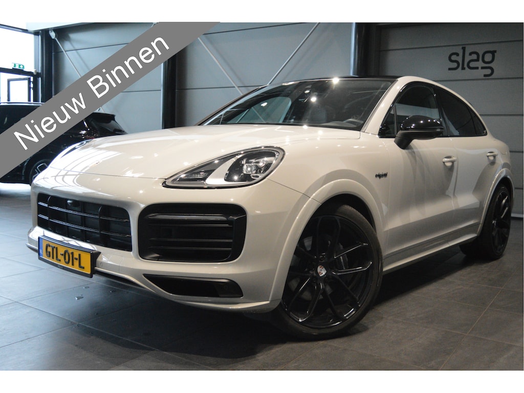 Porsche Cayenne Coupé 3.0 E-Hybrid Platinum Edition Krijt Grijs 22 inch !!