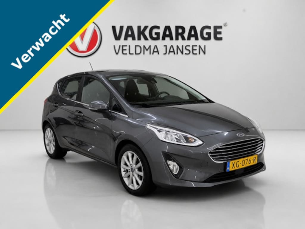 Ford Fiesta VERWACHT! 1.0 ECOBOOST TITANIUM 5-DRS. APPLE CARPLAY/ECC/LMV/CRUISE