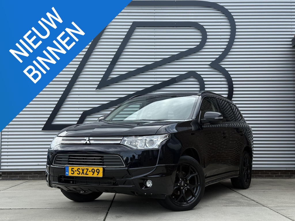 Mitsubishi Outlander 2.0 PHEV instyle+ 2e Eigenaar|Navi|Schuifdak|Clima|Cruise|Trekhaak|Leder|N.A.P|APK tot 01-2027