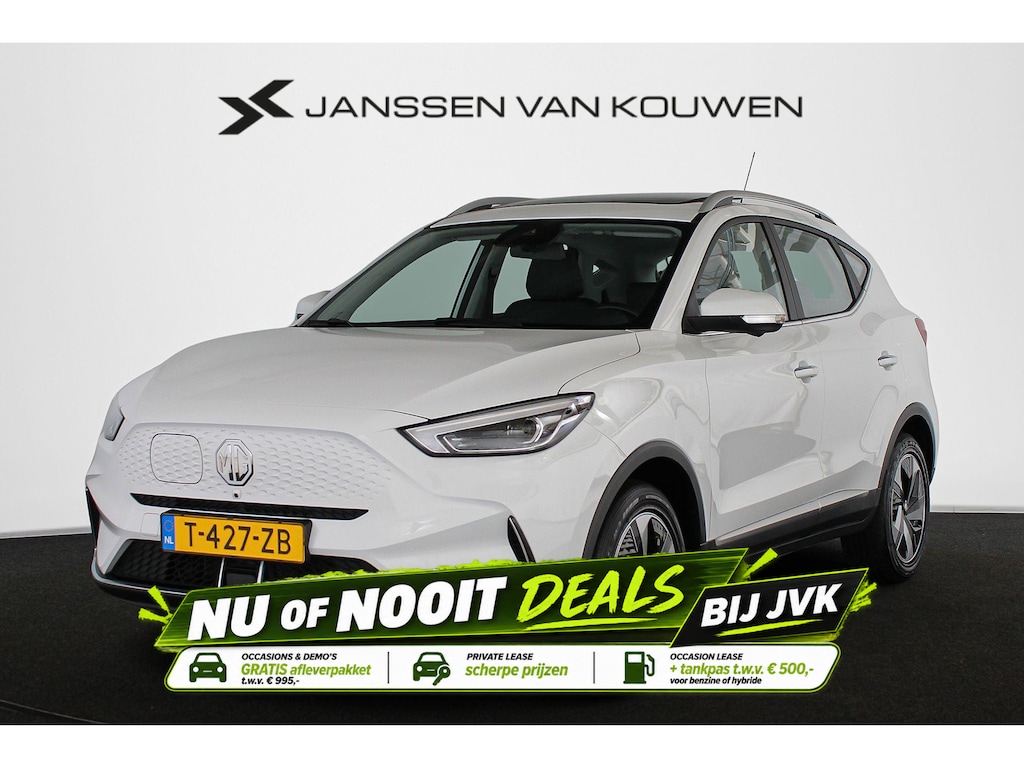 MG MG ZS EV Standard Range Luxury 50 kWh Panoramadak Trekhaak Leder Stoelverwarming