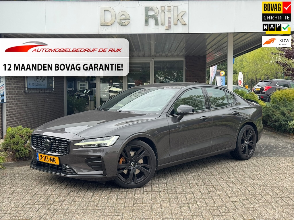 Volvo S60 2.0 B4 Plus Dark | Panoramadak, Harman Kardon, Leder, Camera, Carplay/Android, ACC, Climate | NAP |