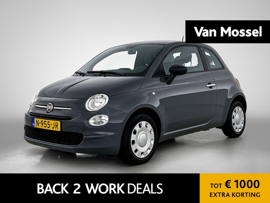 Fiat 500 1.0 Hybrid Cult | 1E EIGENAAR | WEINIG KM'S | AIRCO | SPEED LIMITER | DAB RADIO | MULTIFUNCTIONEEL STUURWIEL |