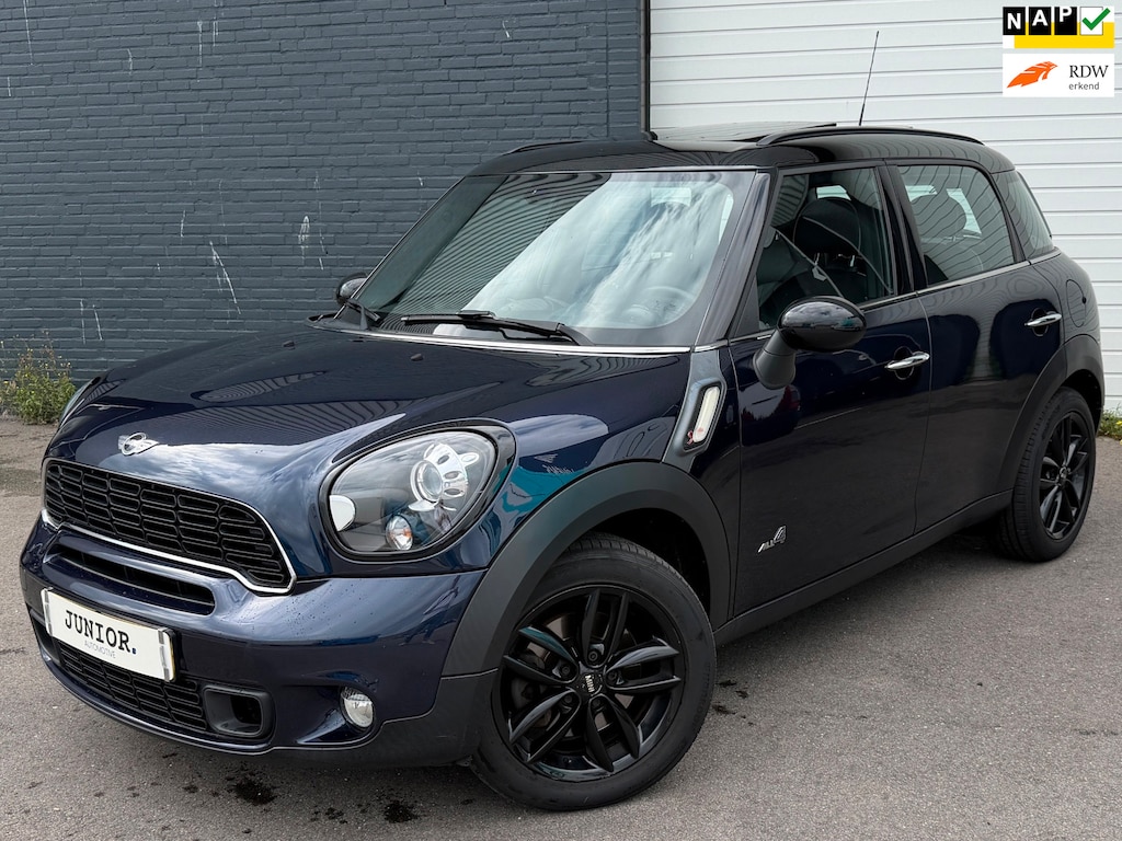 MINI Countryman 1.6 Cooper S ALL4 Chili PANORAMADAK/AUTOMAAT/LEDER/NAVI