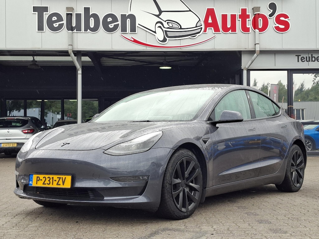Tesla Model 3 Long Range AWD 75 kWh | SOH 88% | 1e Eigenaar | Warmtepomp | Full Self-Driving com 3 | Premium Audio | MCU2
