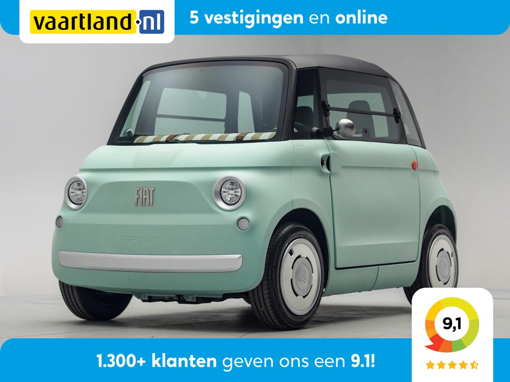 Fiat Topolino 75KM [ Panoramadak Direct leverbaar Inclusief 2 jaar garantie ]
